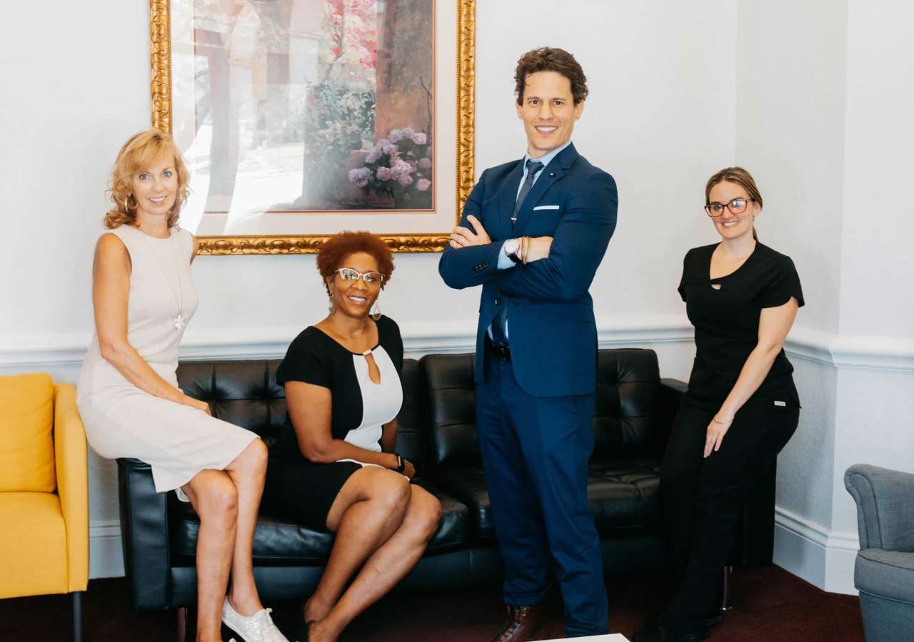 Dr. Macedo and the Advanced Center for Cosmetic Dentistry team